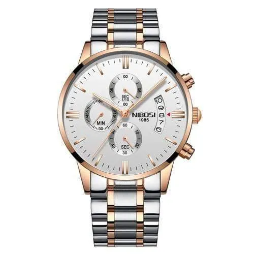 Herrenuhr Chronograph Sport Herrenuhren Top Marke Luxus Wasserdicht Vollstahl Quarz Gold Uhr Herren Relogio Masculino