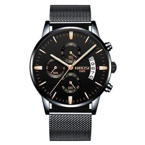 Herrenuhr Chronograph Sport Herrenuhren Top Marke Luxus Wasserdicht Vollstahl Quarz Gold Uhr Herren Relogio Masculino