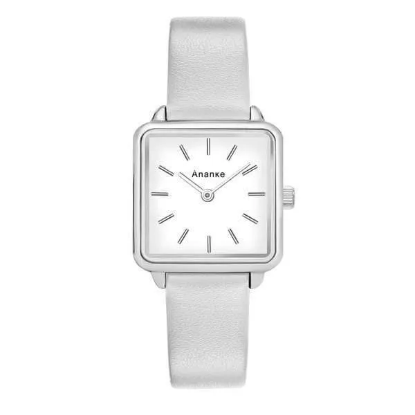 Edelstahlgewebe Uhr Dame Einfache Wasserdichte Armbanduhr Japanisches Quarzwerk Montres Femme