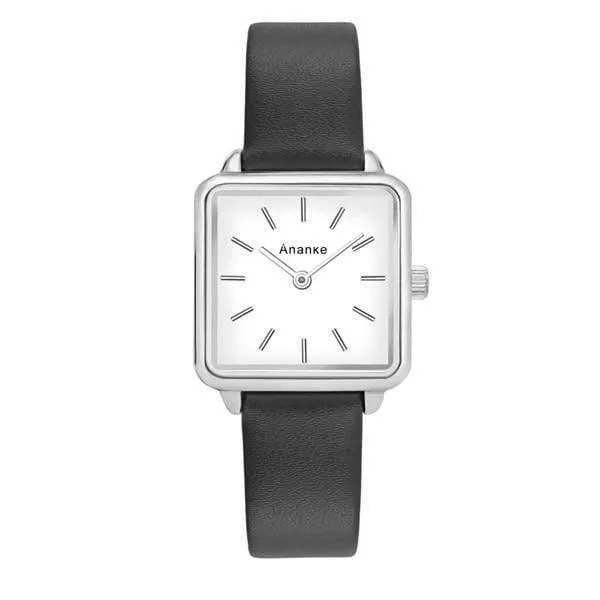 Edelstahlgewebe Uhr Dame Einfache Wasserdichte Armbanduhr Japanisches Quarzwerk Montres Femme