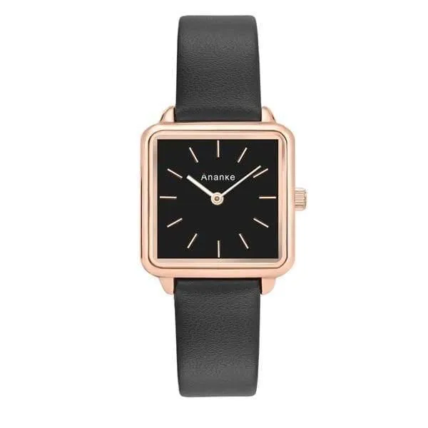 Edelstahlgewebe Uhr Dame Einfache Wasserdichte Armbanduhr Japanisches Quarzwerk Montres Femme