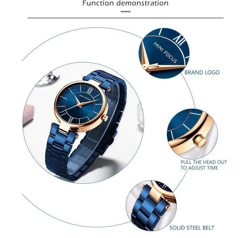 Damenuhren wasserdicht Mode Damenuhr für Damen Damen Armbanduhr Relogio Feminino Montre Femme