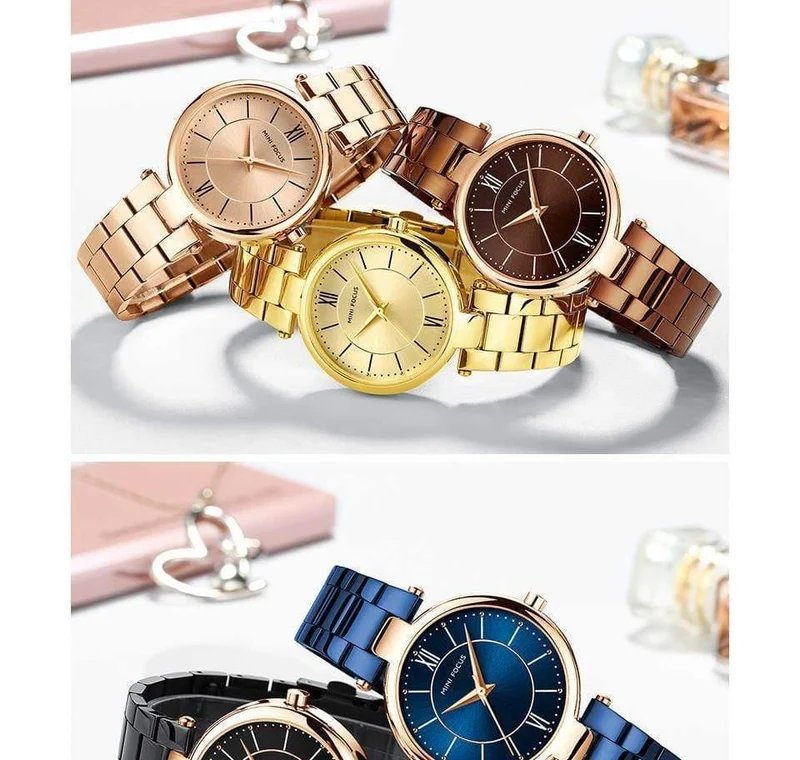 Damenuhren wasserdicht Mode Damenuhr für Damen Damen Armbanduhr Relogio Feminino Montre Femme
