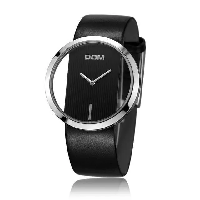 Frauen Luxus Mode Casual 30 m wasserdichte Quarzuhren Echtlederarmband Sport Damen elegante Armbanduhr Mädchen