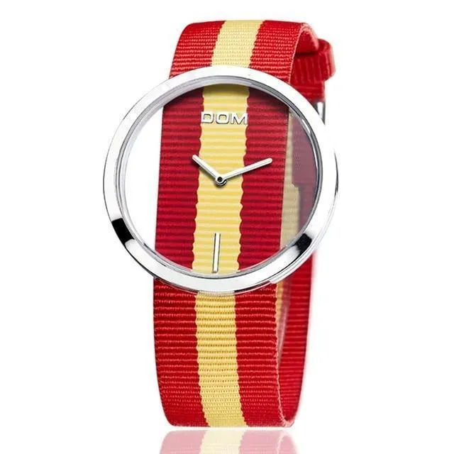Frauen Luxus Mode Casual 30 m wasserdichte Quarzuhren Echtlederarmband Sport Damen elegante Armbanduhr Mädchen