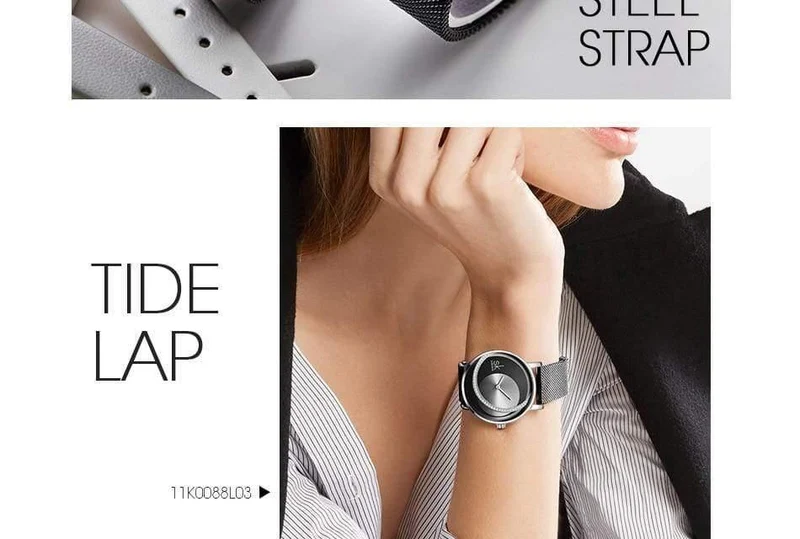 Frauen-Uhr-Art- und Weisewasserdichte Rhinestone-Dame Watch Elegant Unique Casual Stainless Steel Creative