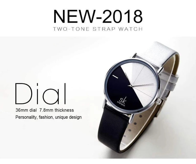 Damenuhren, modische Leder-Armbanduhr, Vintage-Damenuhr, unregelmäßige Uhr, Damenmode, Bajan, Kol, Saati, Montre feminino