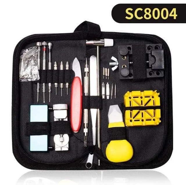 Uhr-Reparatur-Werkzeug-Set für Uhren, Band, Uhren-Werkzeuge, Uhrmacher-Öffner-Werkzeug-Set, professionelle Reparatur-Werkzeuge