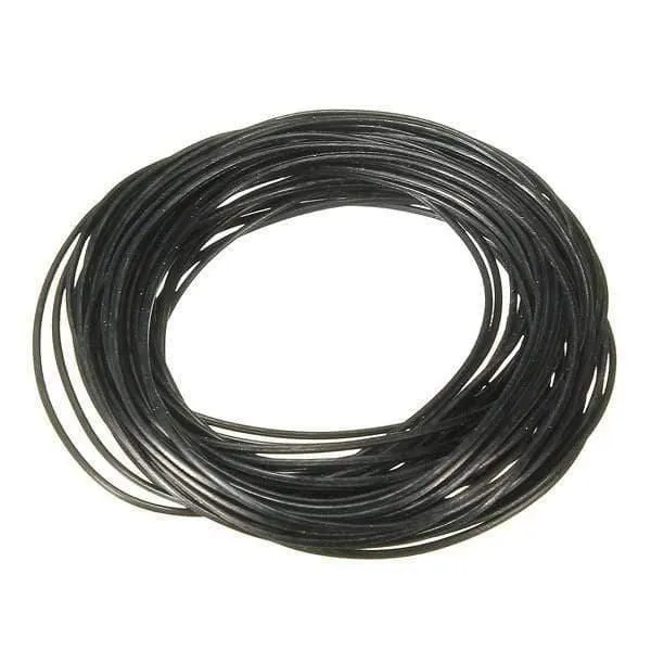 500pcs 0.8mm 31mm-40mm O-Ring Gummidichtungsscheiben Wasserdichte runde Uhrendichtungen