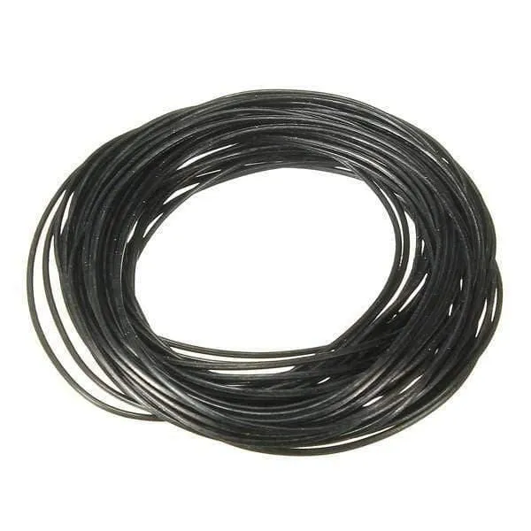 500pcs 0.8mm 31mm-40mm O-Ring Gummidichtungsscheiben Wasserdichte runde Uhrendichtungen
