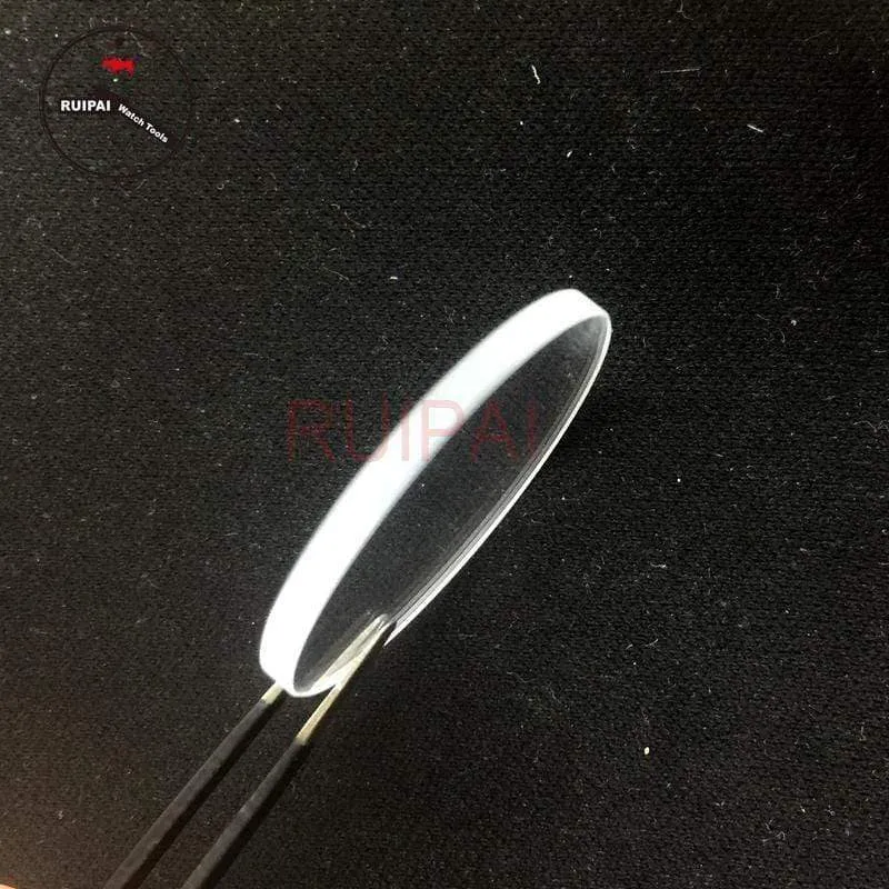 2pcs / lot 2.5mm starkes Uhrglas, 26.5mm-45mm imprägniern Uhr-Ersatzteil-Qualitätsuhr-Kristall, 2pcs-Uhrglas