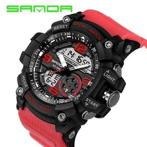 Herrenuhren Top-Marke Luxus Military Quarzuhr Männer wasserdicht S Shock Armbanduhren relogio masculino