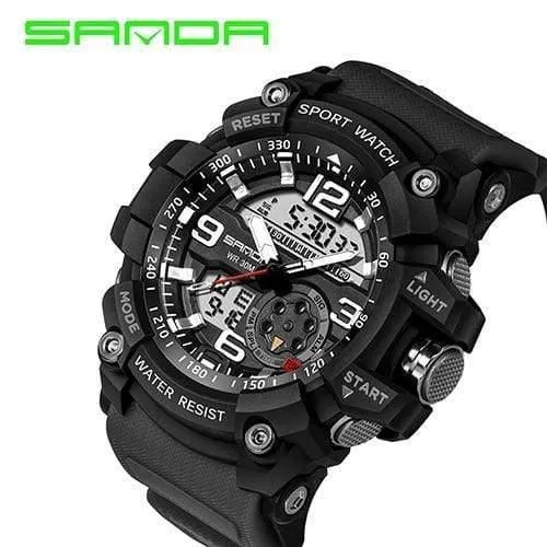 Herrenuhren Top-Marke Luxus Military Quarzuhr Männer wasserdicht S Shock Armbanduhren relogio masculino