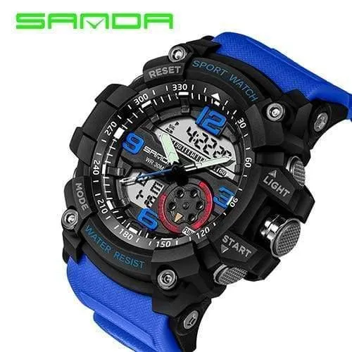 Herrenuhren Top-Marke Luxus Military Quarzuhr Männer wasserdicht S Shock Armbanduhren relogio masculino