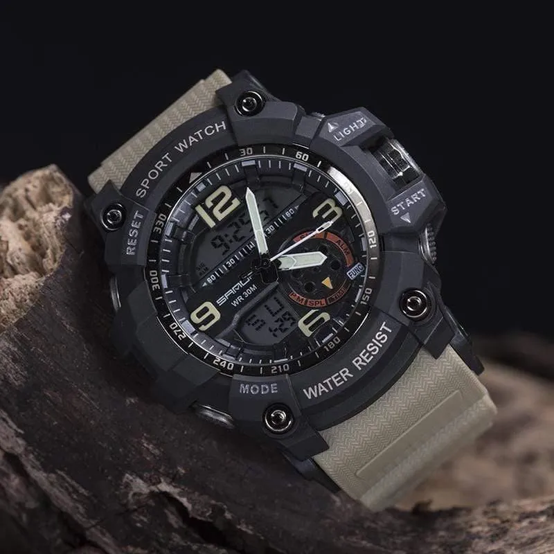 Herrenuhren Top-Marke Luxus Military Quarzuhr Männer wasserdicht S Shock Armbanduhren relogio masculino