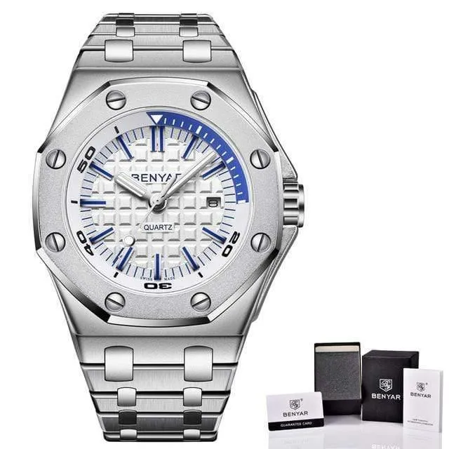 Männer Uhren Männlichen Top Marke Luxus Quarz Uhr Männer Casual Wasserdichte Sport Armbanduhr Relogio Masculino Box