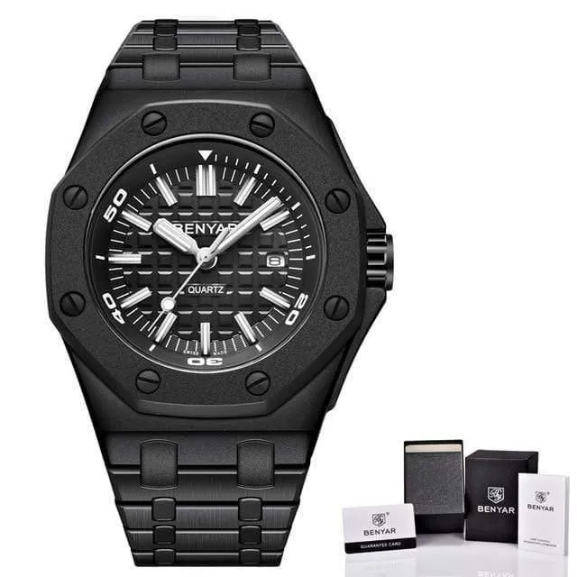 Männer Uhren Männlichen Top Marke Luxus Quarz Uhr Männer Casual Wasserdichte Sport Armbanduhr Relogio Masculino Box
