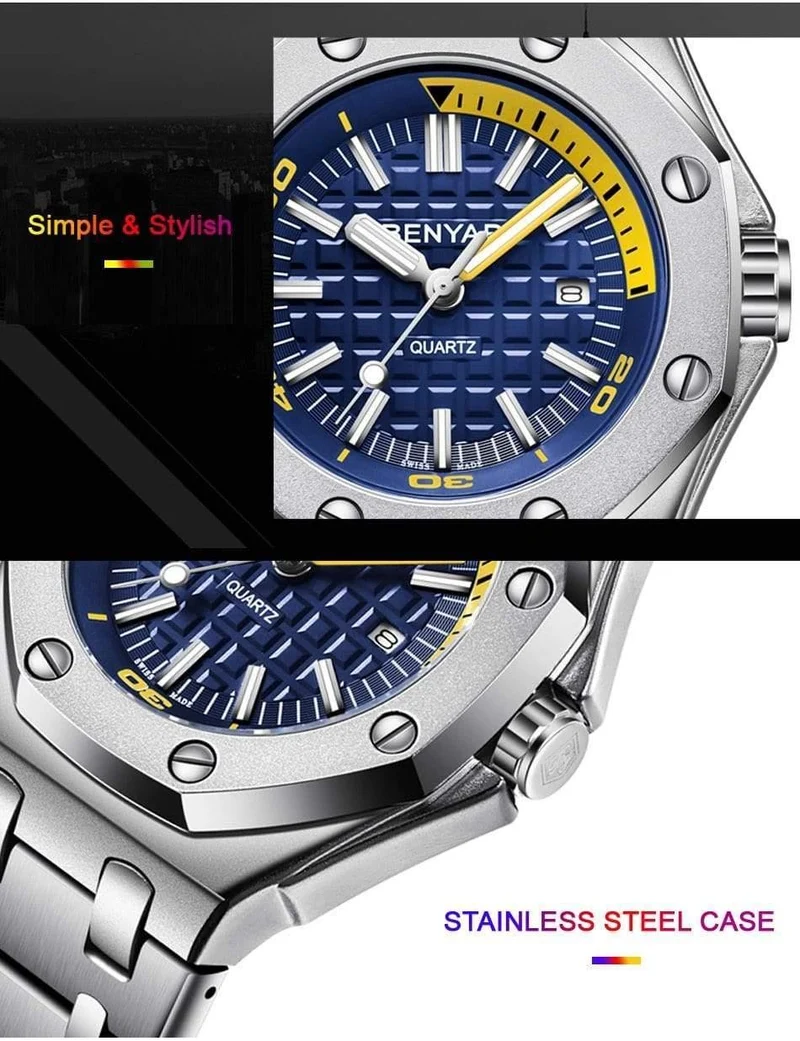 Männer Uhren Männlichen Top Marke Luxus Quarz Uhr Männer Casual Wasserdichte Sport Armbanduhr Relogio Masculino Box