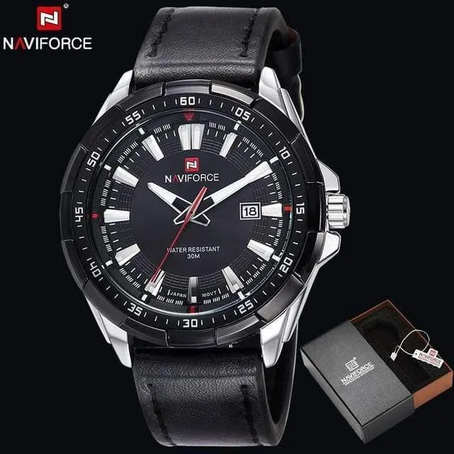 Herrenuhr Quarzuhr Herren Wasserdichte Armbanduhr Military Clock relogio masculino