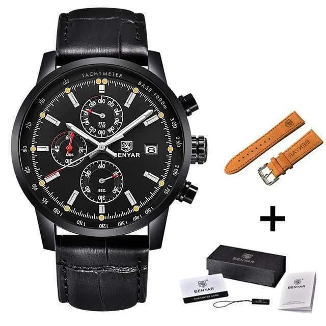 Chronograph Sport Herren Uhren Top Brand Luxus Quarz Uhr Reloj Hombre saat Uhr Männlichen stunde relogio Masculino