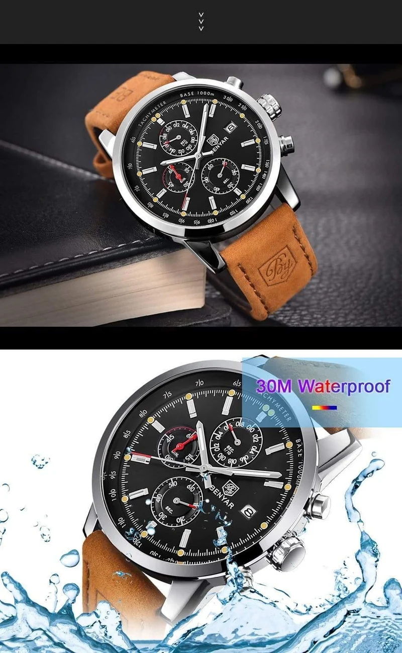 Chronograph Sport Herren Uhren Top Brand Luxus Quarz Uhr Reloj Hombre saat Uhr Männlichen stunde relogio Masculino