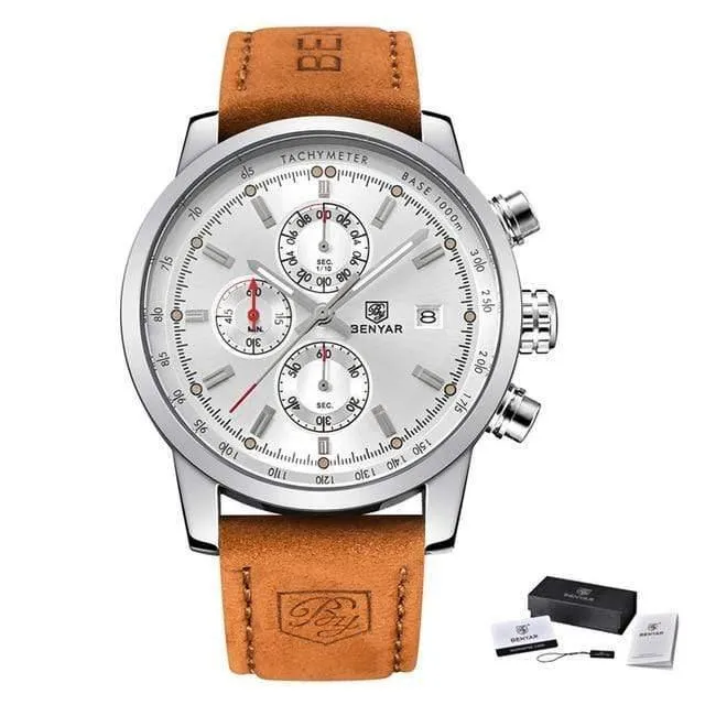 Chronograph Sport Herren Uhren Top Brand Luxus Quarz Uhr Reloj Hombre saat Uhr Männlichen stunde relogio Masculino