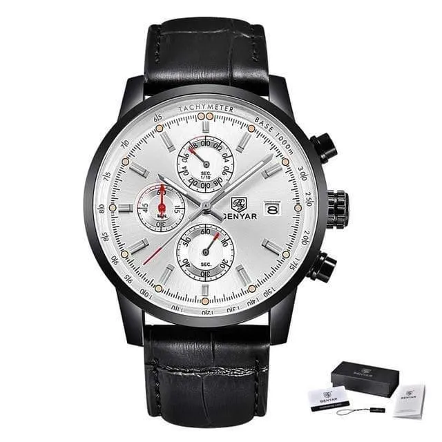 Chronograph Sport Herren Uhren Top Brand Luxus Quarz Uhr Reloj Hombre saat Uhr Männlichen stunde relogio Masculino
