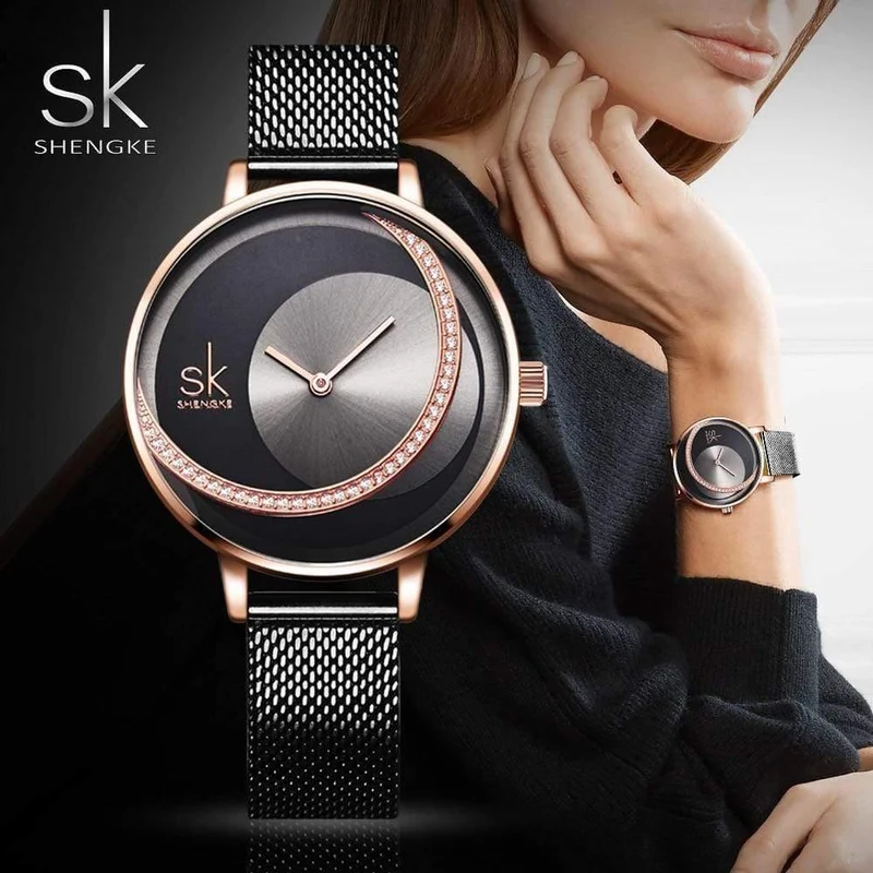 Frauen Quarzuhr Kreative Dünne Damen Armbanduhr Für Montre Femme Weibliche Uhr relogio feminino