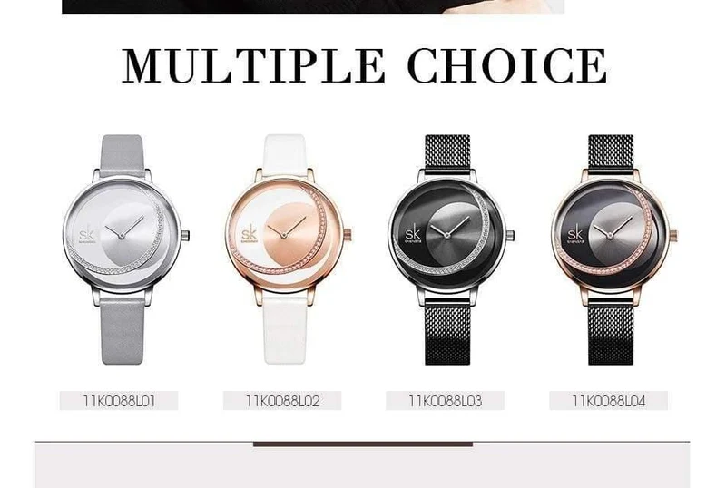 Frauen Quarzuhr Kreative Dünne Damen Armbanduhr Für Montre Femme Weibliche Uhr relogio feminino