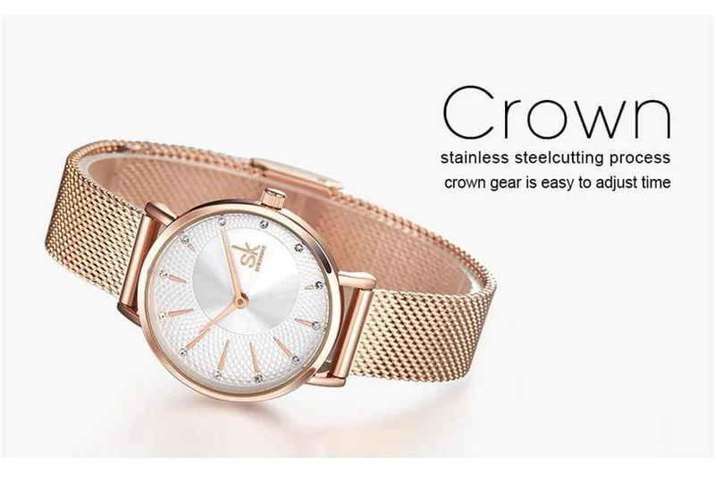 Frauen Uhr Top Marke Luxus Rose Gold Frauen Armbanduhr Für Damen Armbanduhr Montre Femme Relogio feminino