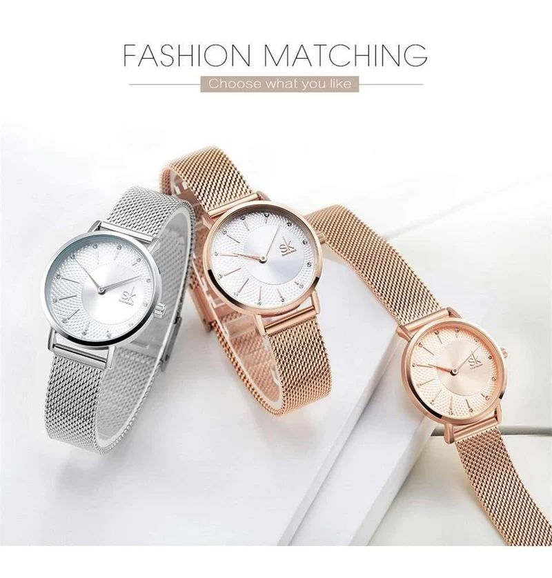 Frauen Uhr Top Marke Luxus Rose Gold Frauen Armbanduhr Für Damen Armbanduhr Montre Femme Relogio feminino