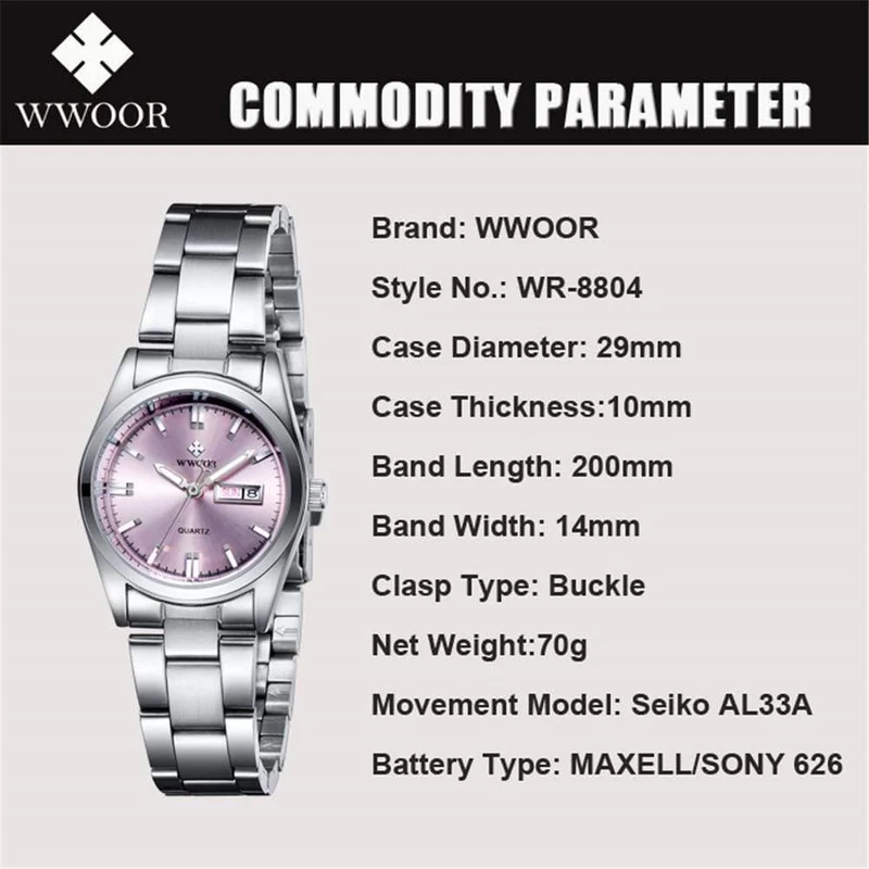 Damenuhr Frauen Luxus Mode Lässig Quarzuhr Wasserdicht Leucht Armband Frauen Uhren Relogio Feminino