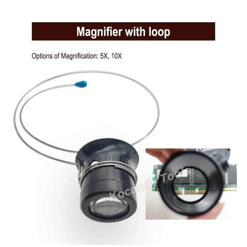 Kopfband-Augenlupe Lupenlupe für Juweliere Circuit Watch Uhrmacher