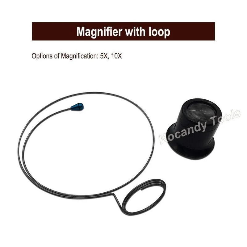 Kopfband-Augenlupe Lupenlupe für Juweliere Circuit Watch Uhrmacher