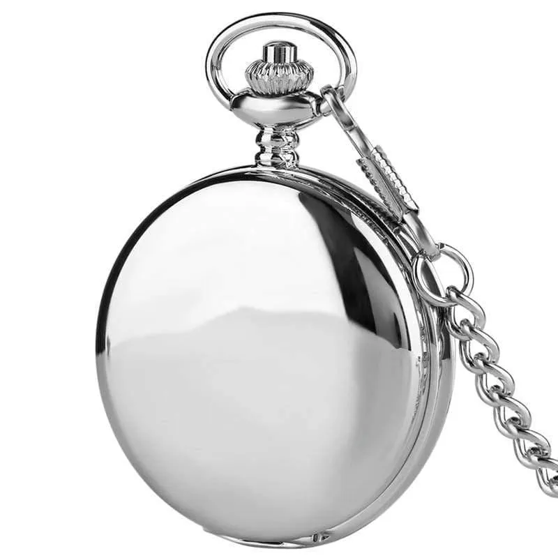 Mechanische taschenuhr für frauen männer steampunk kette uhren geschenk uhr top marke luxus reloj