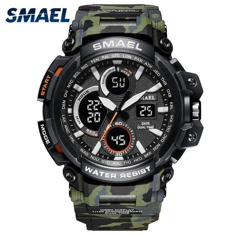 Herrenuhr Wasserdichte LED Digitaluhr Herrenuhr Relogio Masculino erkek kol saati 1708B Herrenuhren