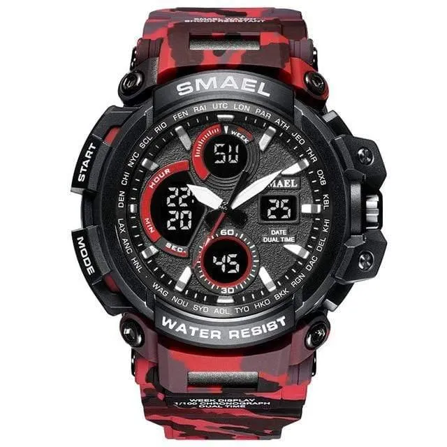 Herrenuhr Wasserdichte LED Digitaluhr Herrenuhr Relogio Masculino erkek kol saati 1708B Herrenuhren