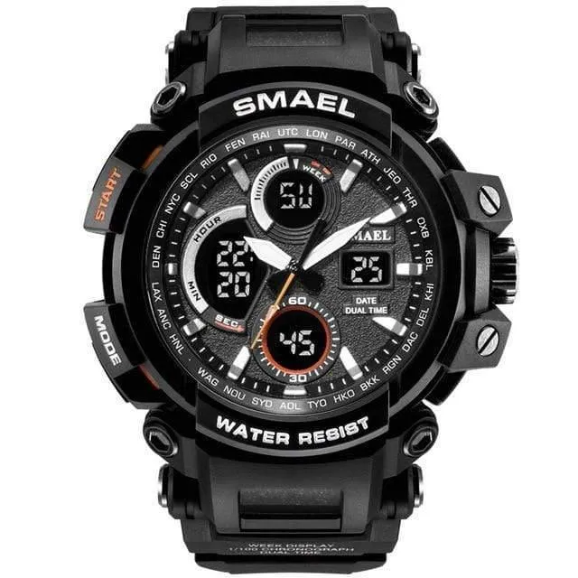 Herrenuhr Wasserdichte LED Digitaluhr Herrenuhr Relogio Masculino erkek kol saati 1708B Herrenuhren