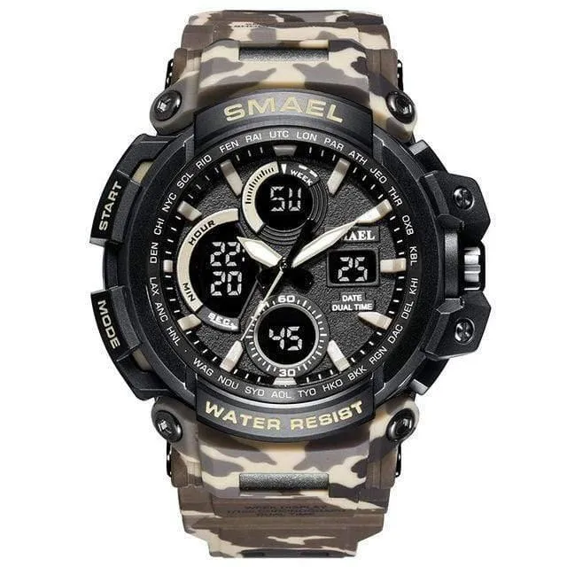Herrenuhr Wasserdichte LED Digitaluhr Herrenuhr Relogio Masculino erkek kol saati 1708B Herrenuhren