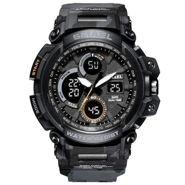 Herrenuhr Wasserdichte LED Digitaluhr Herrenuhr Relogio Masculino erkek kol saati 1708B Herrenuhren