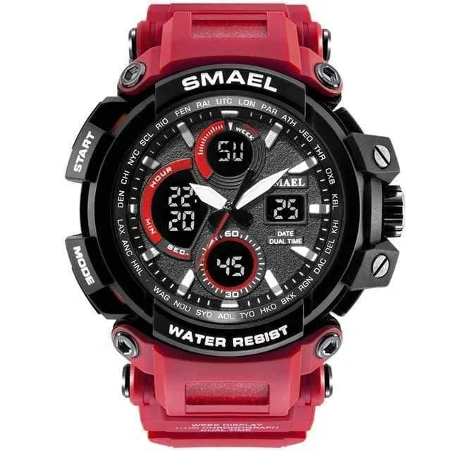 Herrenuhr Wasserdichte LED Digitaluhr Herrenuhr Relogio Masculino erkek kol saati 1708B Herrenuhren