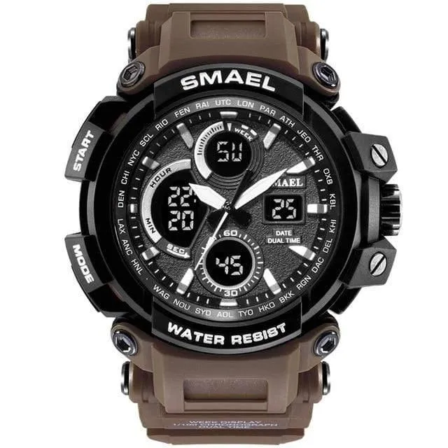 Herrenuhr Wasserdichte LED Digitaluhr Herrenuhr Relogio Masculino erkek kol saati 1708B Herrenuhren