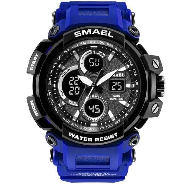 Herrenuhr Wasserdichte LED Digitaluhr Herrenuhr Relogio Masculino erkek kol saati 1708B Herrenuhren