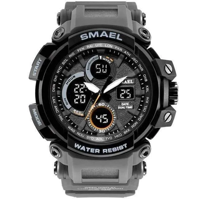 Herrenuhr Wasserdichte LED Digitaluhr Herrenuhr Relogio Masculino erkek kol saati 1708B Herrenuhren
