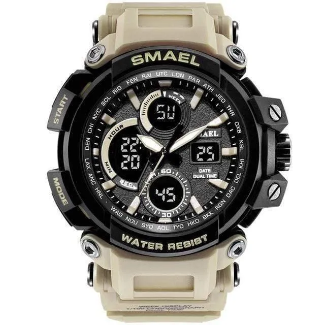 Herrenuhr Wasserdichte LED Digitaluhr Herrenuhr Relogio Masculino erkek kol saati 1708B Herrenuhren