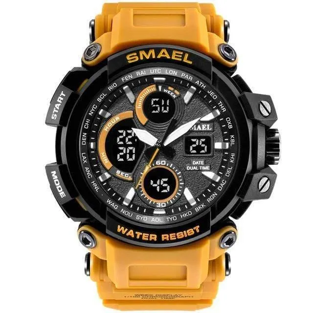 Herrenuhr Wasserdichte LED Digitaluhr Herrenuhr Relogio Masculino erkek kol saati 1708B Herrenuhren