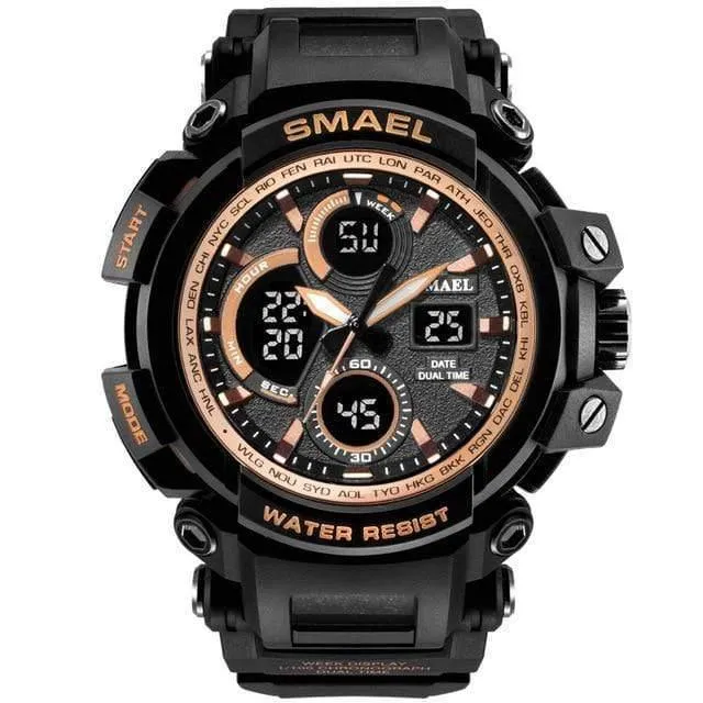 Herrenuhr Wasserdichte LED Digitaluhr Herrenuhr Relogio Masculino erkek kol saati 1708B Herrenuhren