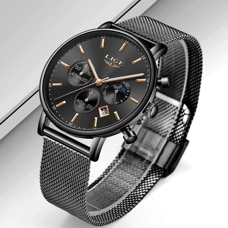 Männer Uhren Männliche Top Marke Luxus Quarzuhr Männer Casual Dünnes Kleid Wasserdichte Sport Armbanduhr Relogio Masculino