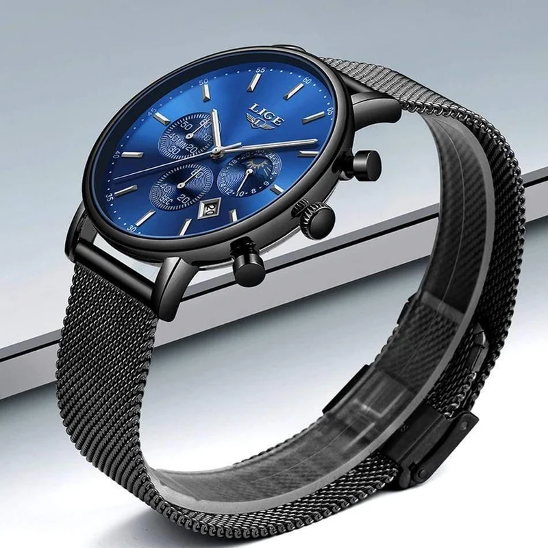 Männer Uhren Männliche Top Marke Luxus Quarzuhr Männer Casual Dünnes Kleid Wasserdichte Sport Armbanduhr Relogio Masculino