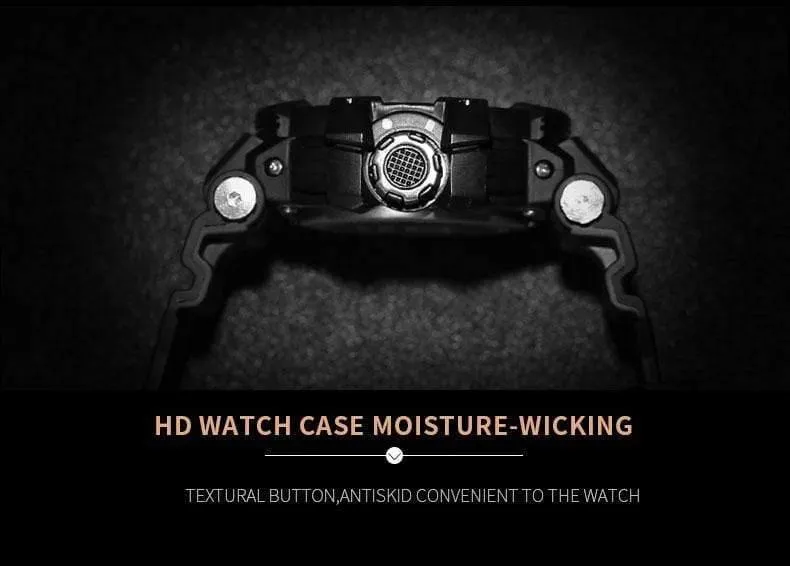 Herrenuhren Weiß Sportuhr LED Digital 50M Wasserdicht Beiläufige Uhr S Shock Männliche Uhr 1509 relogios masculino Uhr Mann